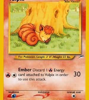 Vulpix (91 105) [Neo Destiny Unlimited] Online Hot Sale