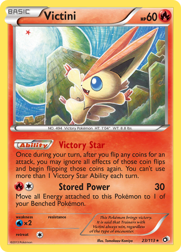 Victini (23 113) [Black & White: Legendary Treasures] Online Sale