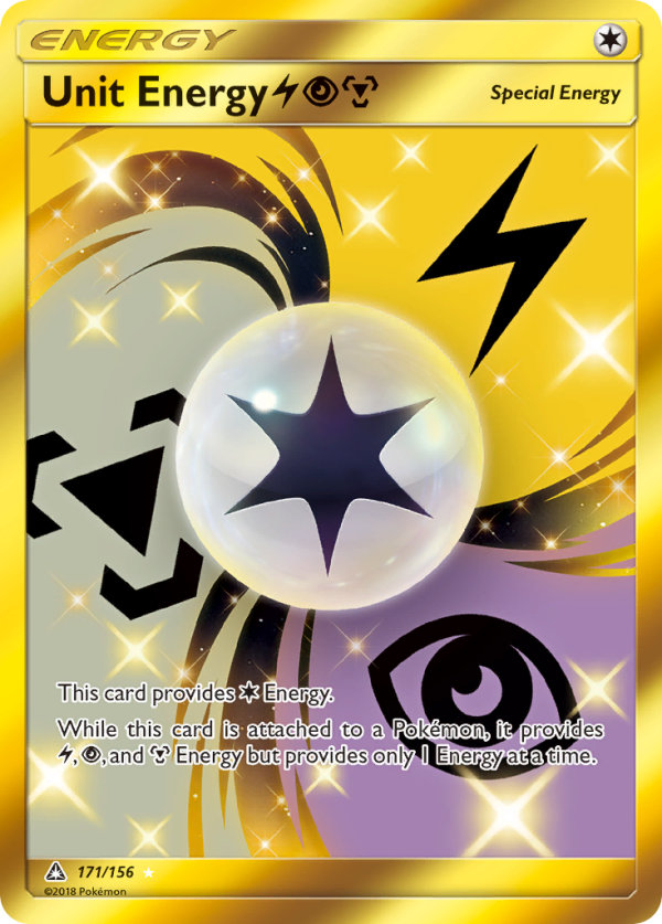 Unit Energy (171 156) (Lightning, Psychic, Metal) [Sun & Moon: Ultra Prism] Supply