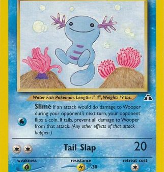 Wooper (71 75) [Neo Discovery Unlimited] on Sale