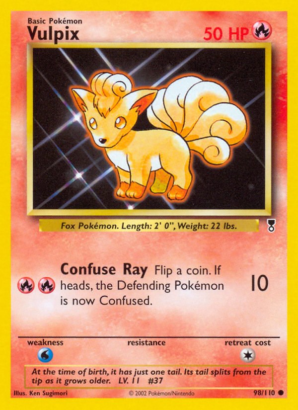 Vulpix (98 110) [Legendary Collection] Online Sale