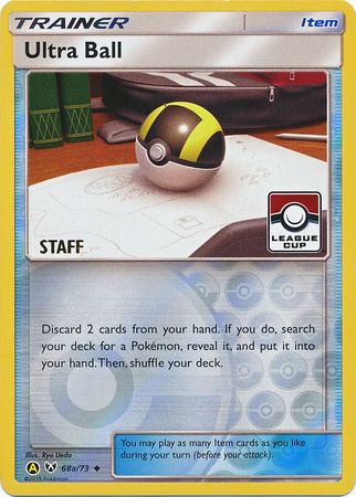 Ultra Ball (68a 73) (League Promo Staff) [Sun & Moon: Shining Legends] For Cheap