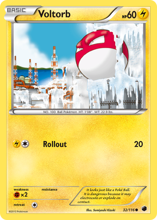 Voltorb (32 116) [Black & White: Plasma Freeze] Online