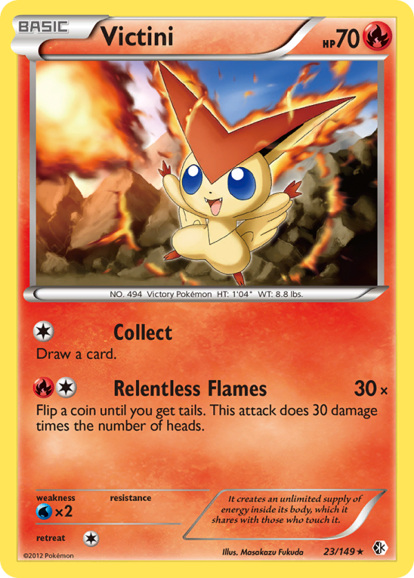 Victini (23 149) [Black & White: Boundaries Crossed] Sale