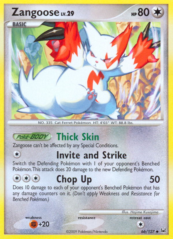 Zangoose (66 127) [Platinum: Base Set] For Cheap