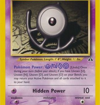 Unown [U] (51 75) [Neo Discovery Unlimited] Sale