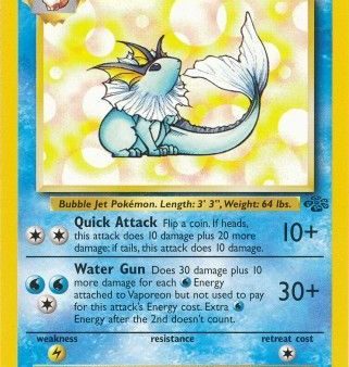 Vaporeon (28 64) [Jungle Unlimited] For Sale