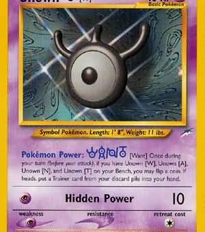 Unown [W] (29 105) [Neo Destiny Unlimited] on Sale