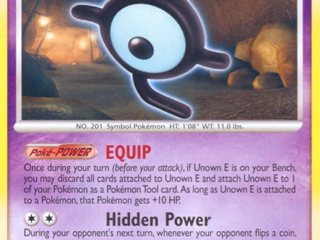 Unown E (65 123) [Diamond & Pearl: Mysterious Treasures] For Discount