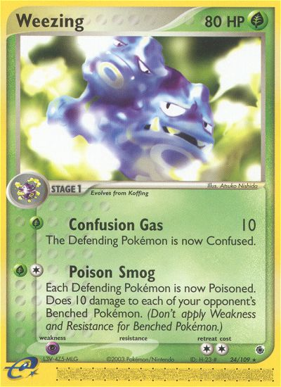 Weezing (24 109) [EX: Ruby & Sapphire] For Cheap