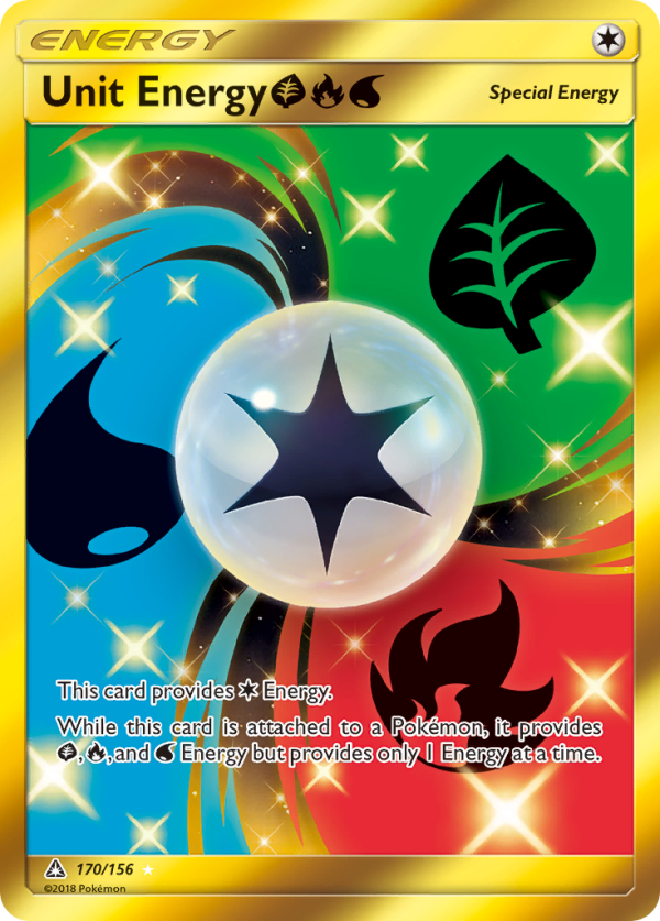 Unit Energy (170 156) (Grass, Fire, Water) [Sun & Moon: Ultra Prism] Hot on Sale