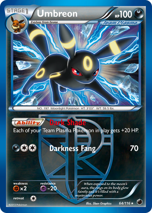 Umbreon (64 116) [Black & White: Plasma Freeze] Online